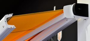 Closup knikarmscherm Deventer